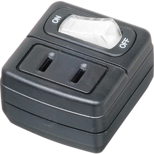 ＹＡＺＡＷＡ　省エネタップ１個口黒　Y02F110BK　1 個