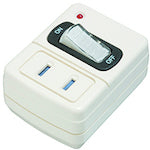 ＹＡＺＡＷＡ　雷サージ付省エネタップ１個口白　Y02FSK110WH　1 個