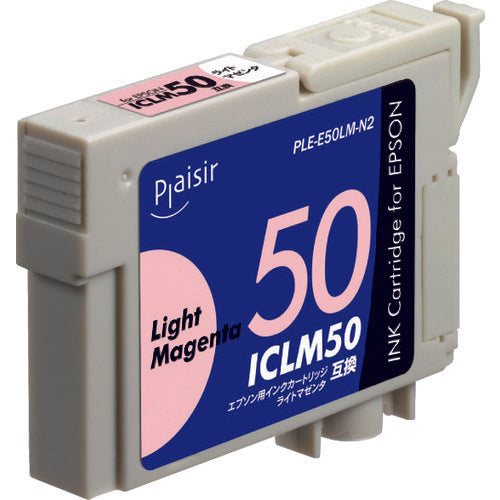 ELECOM Plaisir Generic Ink Cartridge Light Magenta for Epson PLE-E50LM-N2 1 unit