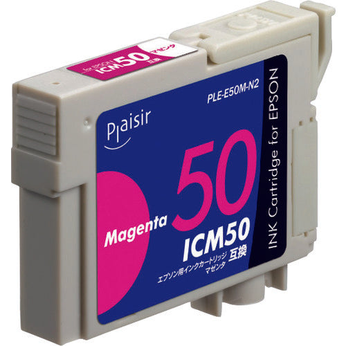ELECOM Plaisir Generic Ink Cartridge Magenta for Epson PLE-E50M-N2 1 unit