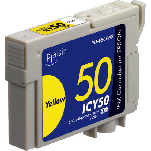 ELECOM Plaisir Generic Ink Cartridge Yellow for Epson PLE-E50Y-N2 1 unit