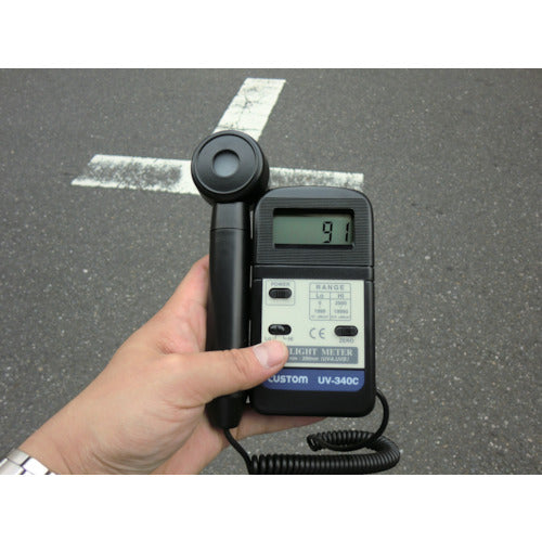ＣＵＳＴＯＭ　紫外線強度計　UV-340C　1 個