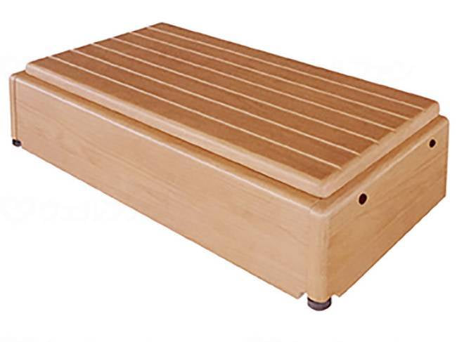 シコク玄関台（木製）昇降　微笑の蘭 60W-30