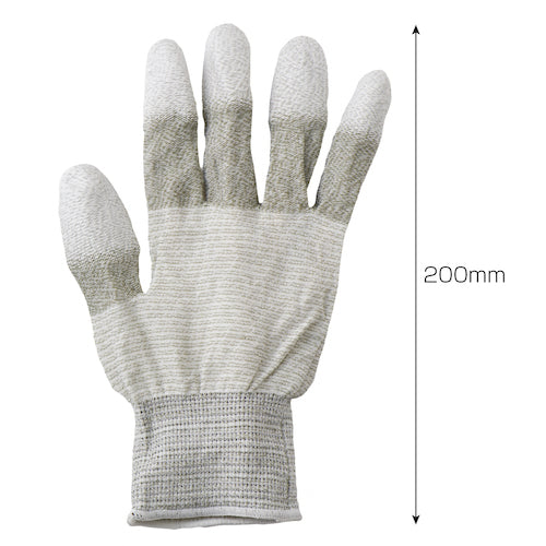 HOZAN ESD 장갑 L F-63-L 1 쌍