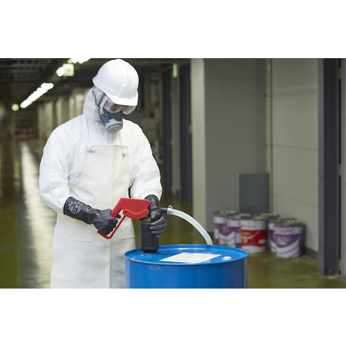 SHOWA Chemical Resistant Gloves No. 874R Butyl Rubber Chemical Protection Gloves XL Size Black NO874R-XL 1 Pair