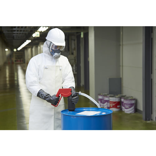 SHOWA Chemical Resistant Gloves No. 890 Fluorine Rubber Chemical Protection Gloves XL Size Black NO890-XL 1 Pair