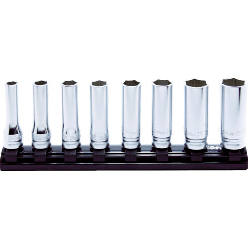 Ko-ken Z-EAL hexagonal deep socket rail set, 8 pieces, RS3300MZ/8 1 S