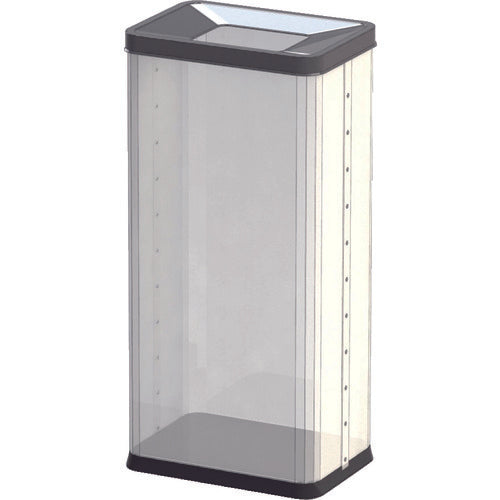 붐부쿠 내용물이 보이는 쓰레기통 각형 쓰레기입(가방 멈춤 없음) OSM-P-01 1개