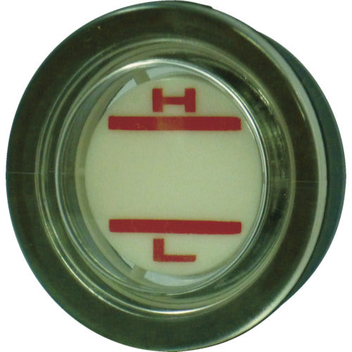 협화 원형 타입식 오일 게이지 KDM형 구멍 직경 40mm KDM-40 1개