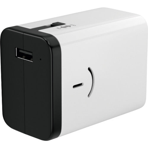 Owltech Battery-powered mobile battery that can be used immediately with AA alkaline batteries OWL-DB4U1-WH 1 unit