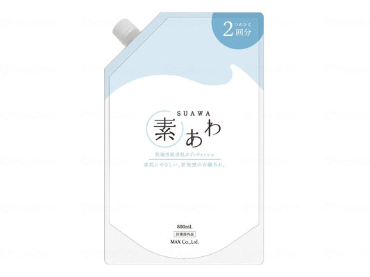 맥스 소아와 마이 루드 보데 갓슈 리필 2 회분 책 800ml