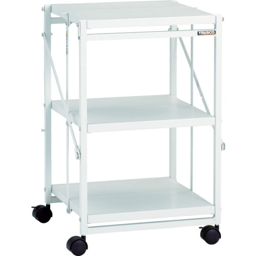 TRUSCCO 스틸제 왜건 원터치 왜건 W464×D450×H700 3단 WTW-743 1대