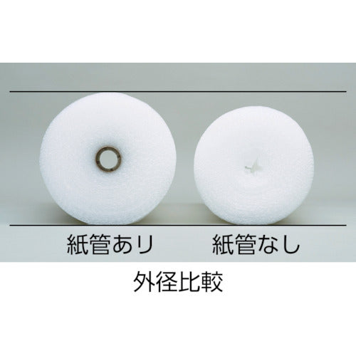 ＴＲＵＳＣＯ　気泡緩衝材（紙管レスタイプ）　１２００ＭＭ×４２Ｍ×４ＭＭ　TK-1242　1 本