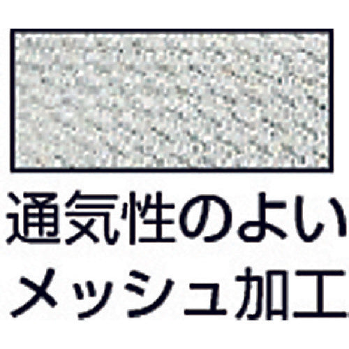 ＴＲＵＳＣＯ　ＰＵ厚手手袋エンボス加工　グレー　Ｓ　TPUG-G-S　1 双