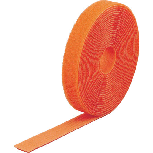 TRUSCO 매직 밴드[[R하]]결속 테이프 양면 오렌지 40mm×25m MKT-40250-OR 1권