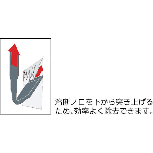 モクバ印　ケレン　ロングスクレーパーＶ型　９０ｍｍ巾×１１５０ｍｍ　A-58V　1 本