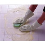 SHOWA PVC Working Gloves, Medium Weight, Green, Size L, NO111-LG, 1 Pair