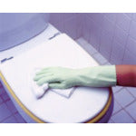 SHOWA PVC Working Gloves, Medium Weight, Green, Size L, NO111-LG, 1 Pair