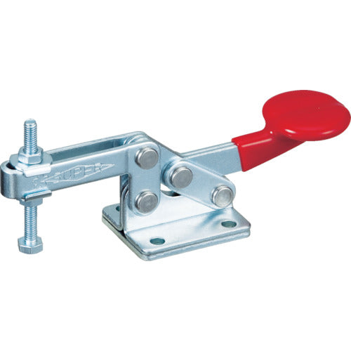 Super Downward Pressing Toggle Clamp (Horizontal Handle Type) Total Length: 112mm Clamping Force: 0.3kN Flange Base TD03F 1 pc