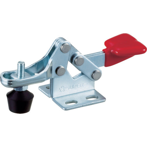 Super Downward Pressing Toggle Clamp (Horizontal Handle Type) Total Length: 78mm Clamping Force: 0.3kN Flange Base TD08F 1 pc
