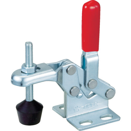 Super Downward Presser Toggle Clamp (Vertical Handle Type) Total Length: 61mm Clamping Force: 0.3kN Flange Base TD09F 1 pc