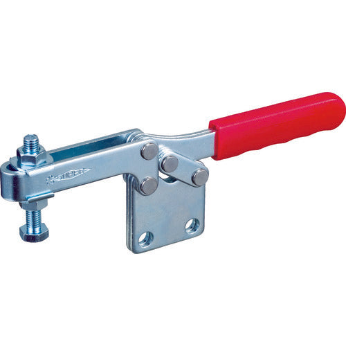 Super Downward Presser Toggle Clamp (Horizontal Handle Type) Total Length: 252mm Clamping Force: 2.8kN Straight Base TDBL38S 1 pc