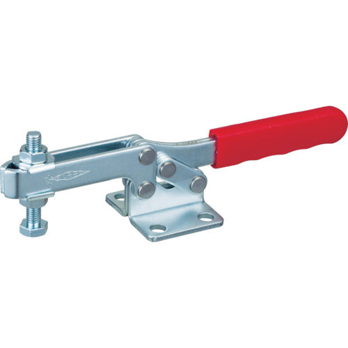 Super Downward Pressing Toggle Clamp (Horizontal Handle Type) Total Length: 260mm Clamping Force: 5kN Flange Base TDD38F 1 pc
