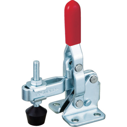 Super Downward Presser Toggle Clamp (Vertical Handle Type) Total Length: 76mm Clamping Force: 0.5kN TDV150F 1 pc