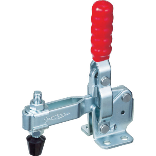 Super Downward Presser Toggle Clamp (Vertical Handle Type) Total Length: 143mm Clamping Force: 2.27kN Flange Base TDV450F 1 pc
