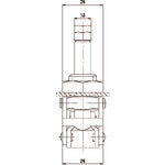 Super Push-pull toggle clamp Base type: Bracket Maximum load: 0.91kN TPPM50 1 piece