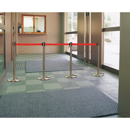 테라모토 벨트 파테이션 스탠드 D(스텐) 벨트 레드 SU-660-500-2 1대