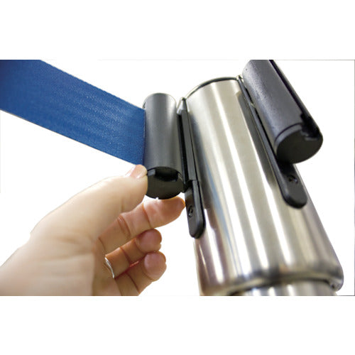 테라모토 벨트 파테이션 스탠드 D(스텐) 벨트 블루 SU-660-500-3 1대