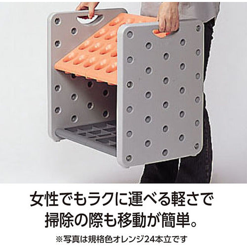 Teramoto Urban Pit 36-Stand Gray UB-287-036-6 1 Unit