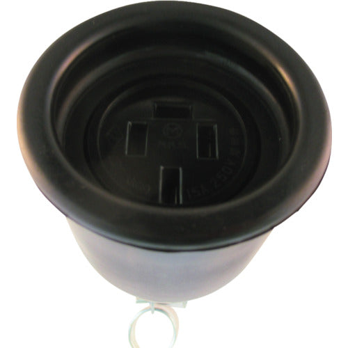 明工　防水コネクターボデー接地３Ｐ　MC2620　1 個