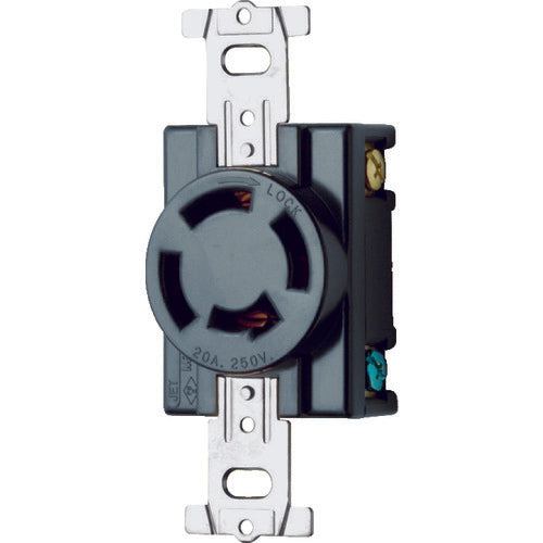 Meiko MH2876 1 pc. Grounded 3P recessed plug socket