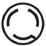 Meiko 3-Pin Plug Socket MH2886 1 pc