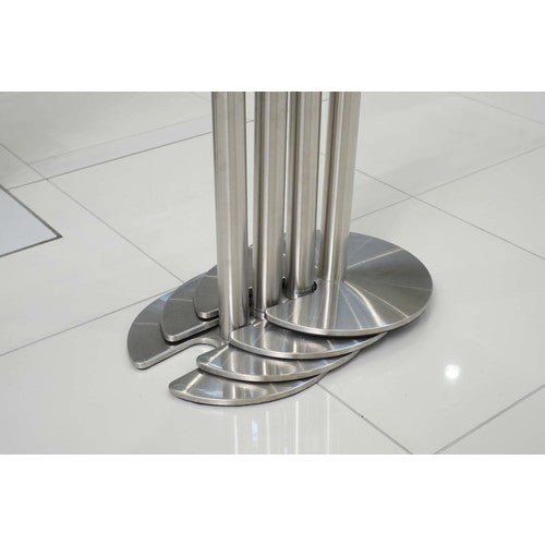 Condor Guide Pole IB-90 (Stainless Steel) Black Belt YG-24C-SA-B 1 Unit