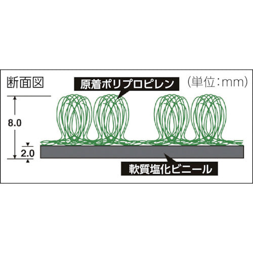 テラモト　テラシックマット　４５０×７５０ｍｍ　MR-039-020-1　1 枚