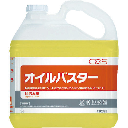 ＣＸＳ　強アルカリ洗剤　オイルバスター　５Ｌ　T30335　1 個