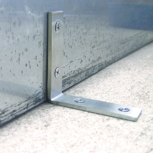 TRUSCO 스테인리스 코너 브래킷 각형 16×30mm (1개=1봉) TKL-1630 1개