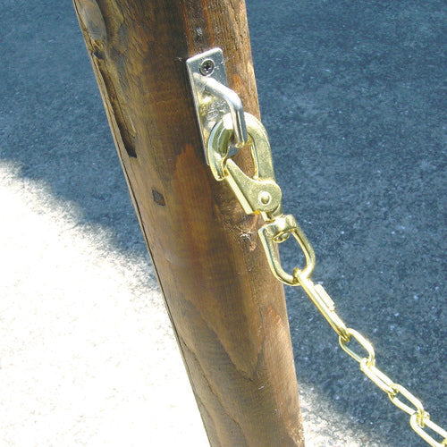 TRUSCO Hook Brass Swivel Snap (1 piece = 1 bag) Load capacity: 0.15kN TBRF-1 1 piece