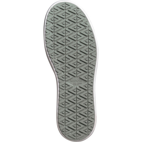 Midori Anzen Super Slip Resistant Work Shoes with Toe Cap High Grip The Force NHF-600 Green 23.5cm NHF-600-GN-23.5 1 pair