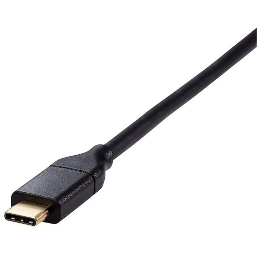 ELECOM Video Conversion Cable USB Type-C-HDMI Mirroring Compatible 60Hz 2.0m Black MPA-CHDMI20BK 1 Piece