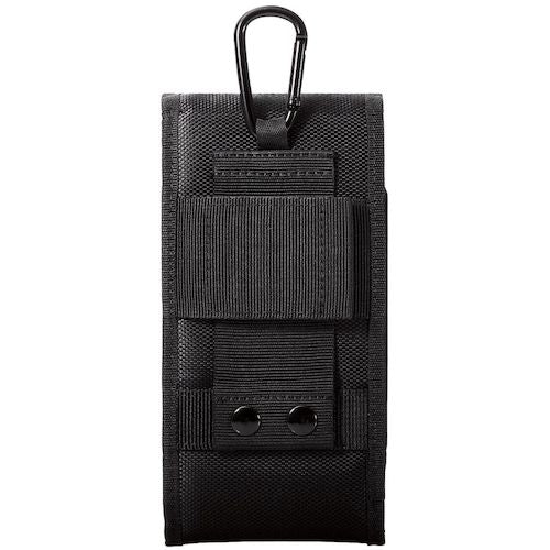 ELECOM 스마트 폰용 운반 파우치 3 WAY 장착 더블 포켓 S 사이즈 블랙 P-04CC2BK 1 개