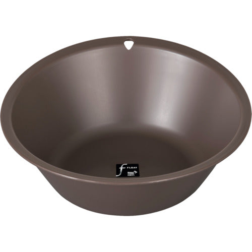 TONBO Float Basin with Hook Hole, Brown, 07740, 1 pc