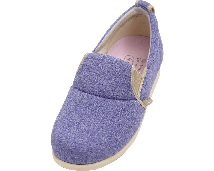 Loose fitting easy slip-on 1043 One foot / M Lavender Right foot 1 piece