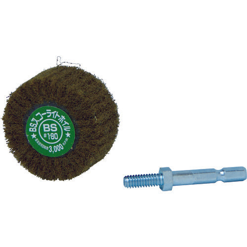 ＢＳ　ネジタル−スコーライトホイル（六角軸）　５０Ｘ２５／６．３　＃１８０　80505　1 個