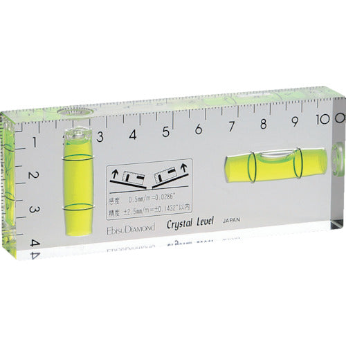 Ebisu Diamond Crystal Level ED-10CLS 1 piece