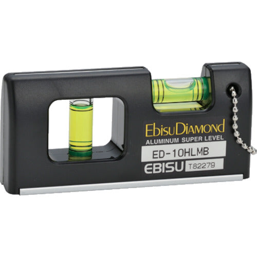 Ebisu Diamond Magnetic Handy Level 2 Black ED-10HLMB 1 pc