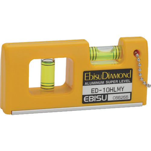 Ebisu Diamond Magnetic Handy Level 2 Yellow ED-10HLMY 1 piece